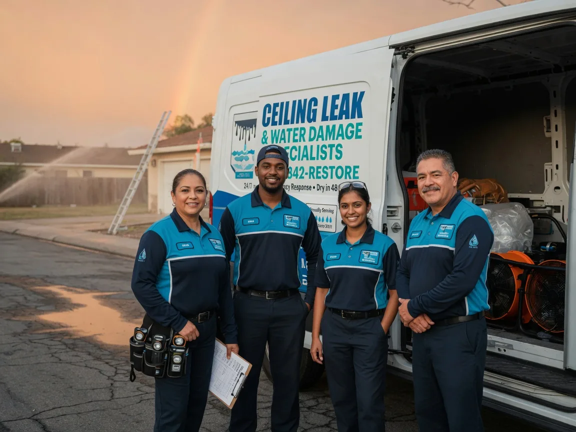 Ceiling Leak Cleanup company in Lamar, PA