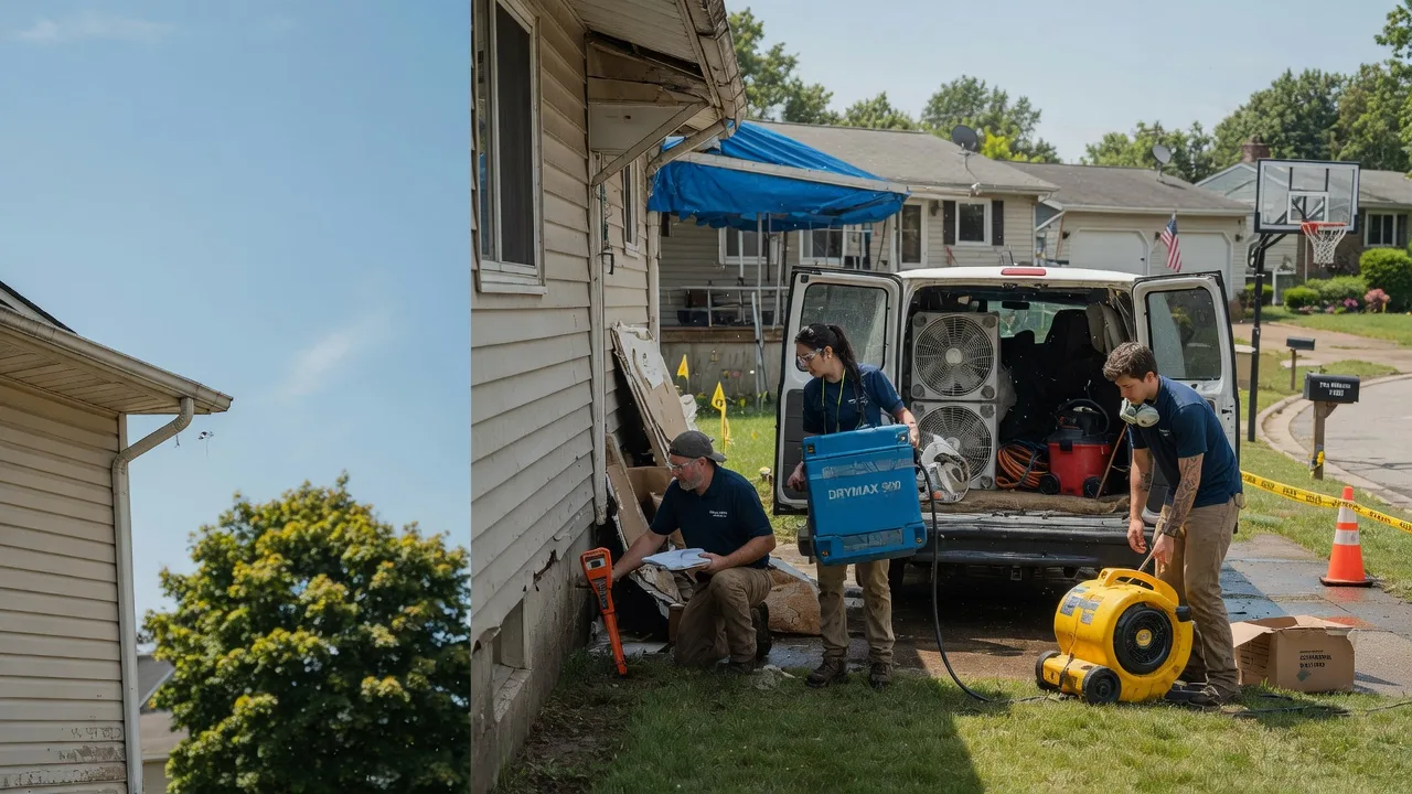 Ceiling Leak Cleanup in Lamar, PA near me
